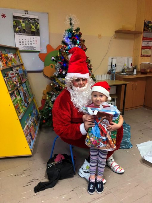 Mikołaj w grupie Żabek 06.12.2018