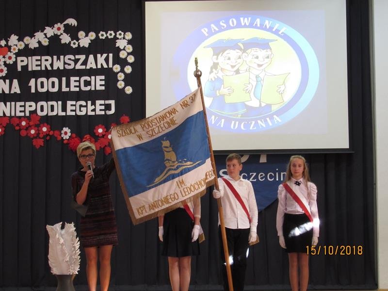 15.10.2018 - Pasowanie klas pierwszych