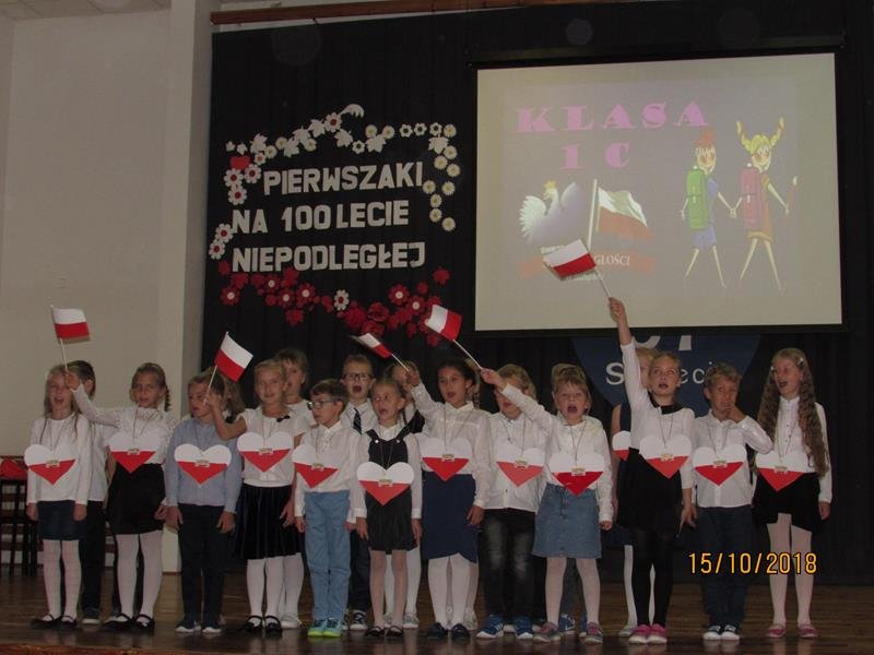 15.10.2018 - Pasowanie klas pierwszych